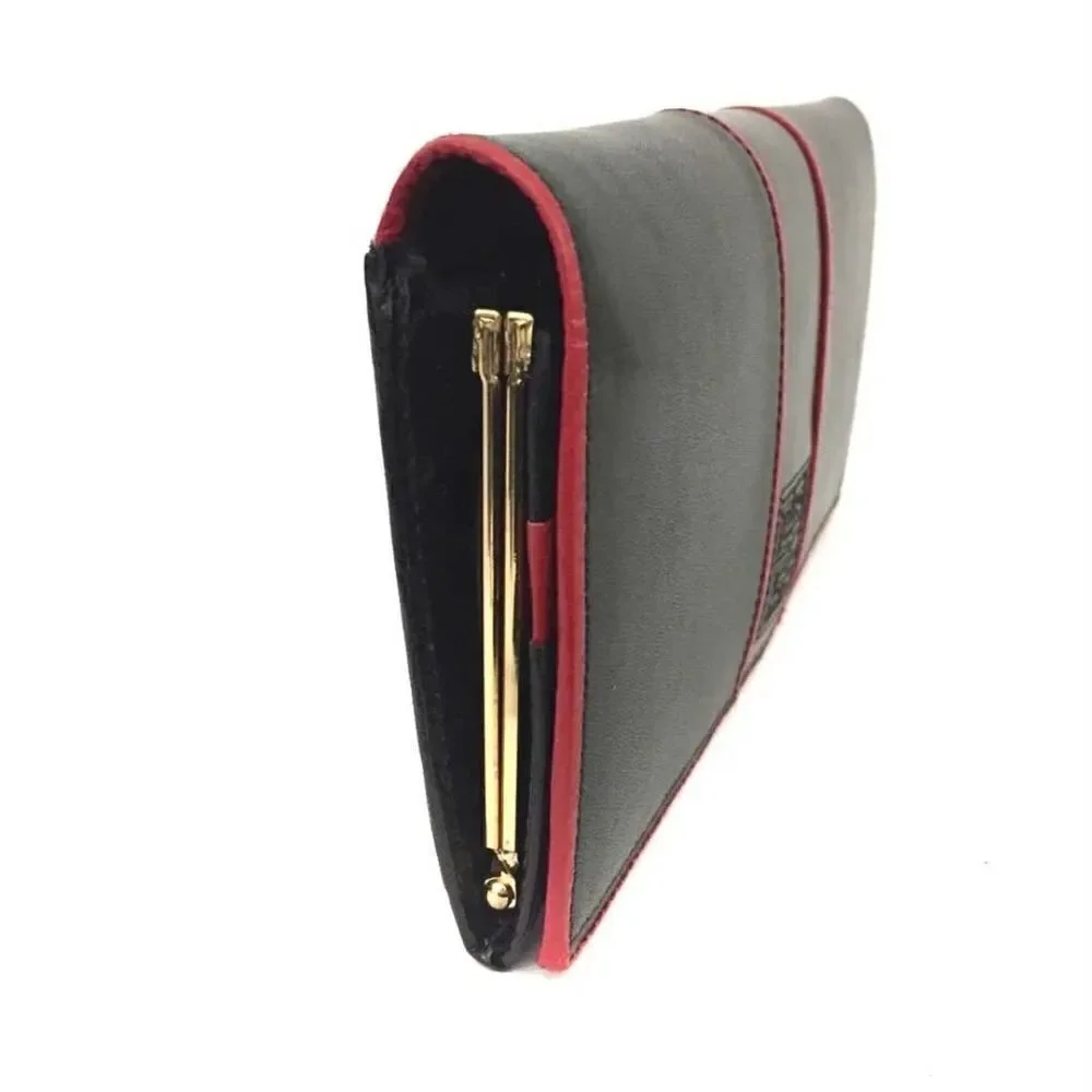 GIVENCHY Logo Leather Long Bifold Wallet/1J6673
